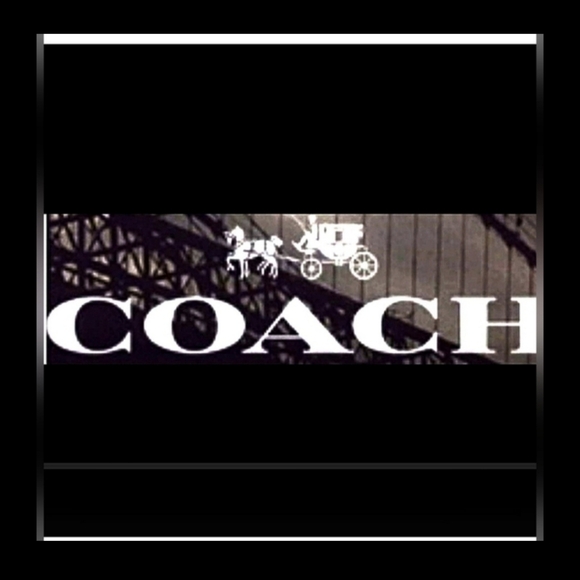 AUTHENTIC VINTAGE COACH SIGNATURE C & FUR MULE CLOGS SHOES SIZE 8 - Picture 4 of 7